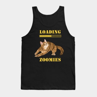 Loading Zoomies Ginger Kitten Tank Top